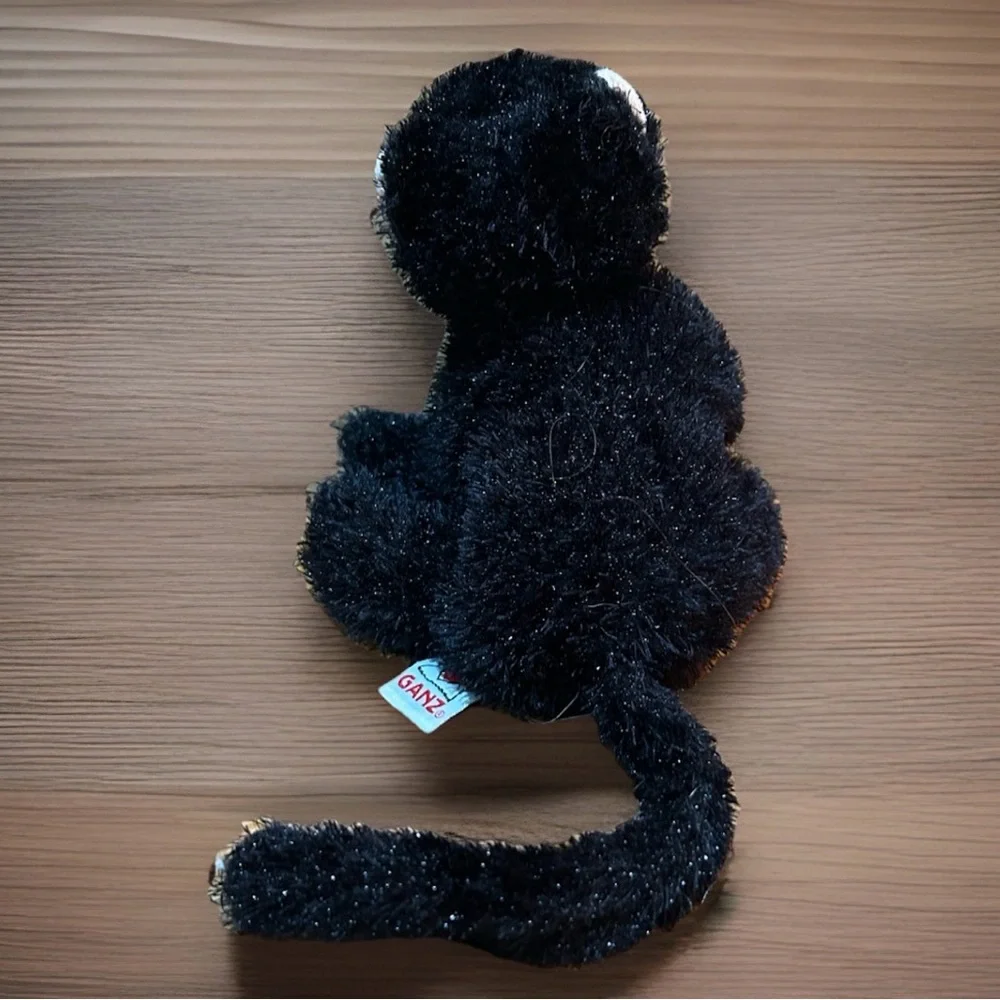 Ganz Webkinz Black Plush Cat 8